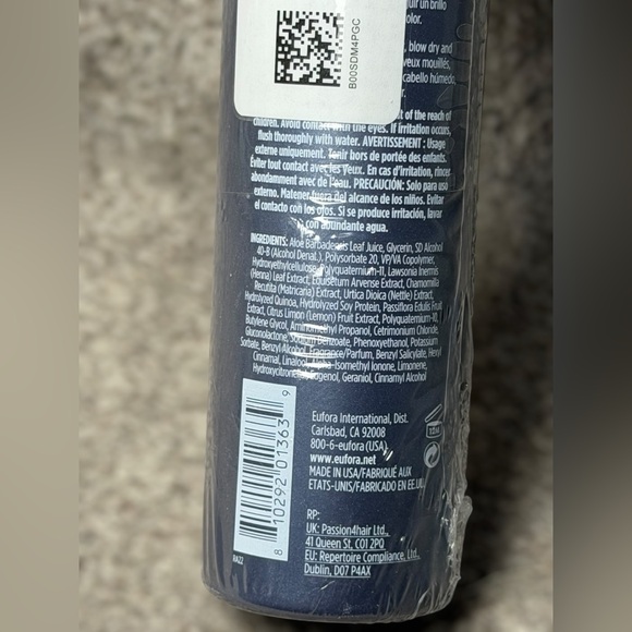 NEW SEALED Eufora Style Sculpture Light Styling Glaze 10.1 oz Frizz Control - Picture 5 of 12